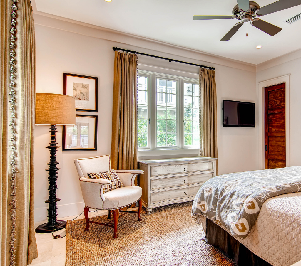 Rosemary Beach second master sitting area