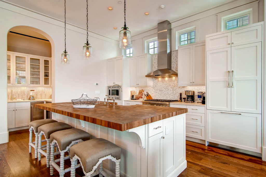 Rosemary Beach kitchen counter seating