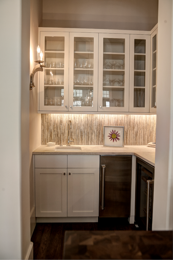 Rosemary Beach kitchen wet bar