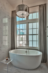 Alys Beach house master bathroom jacuzzi