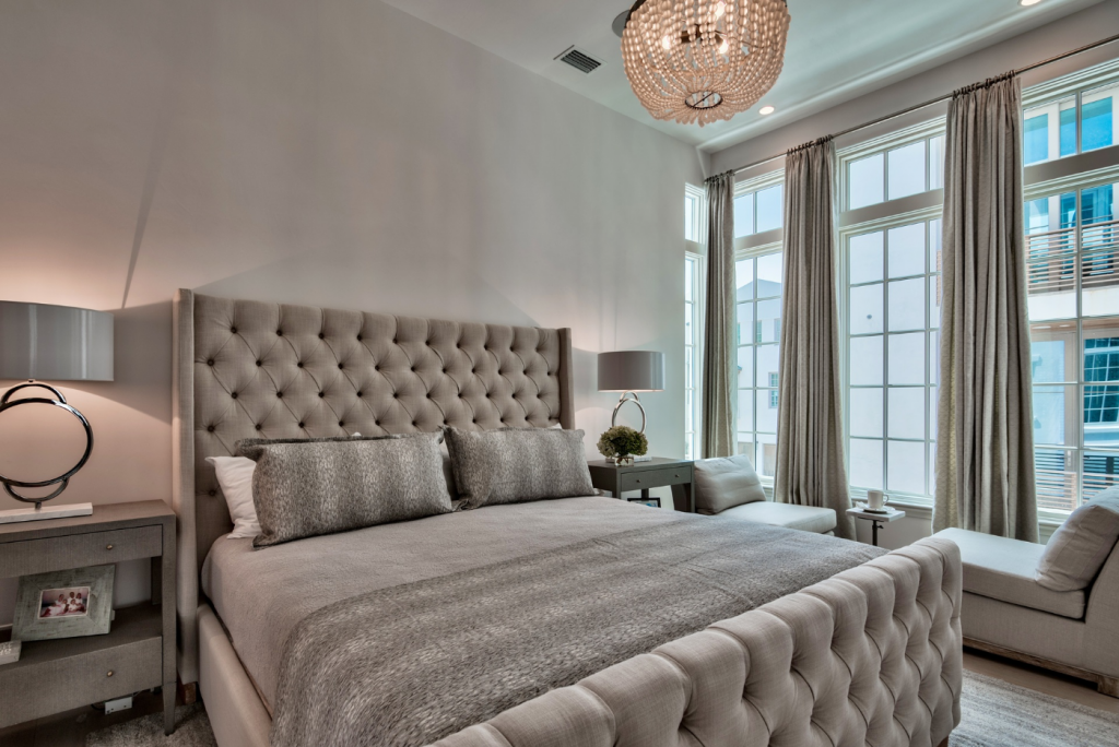 Alys Beach house master bedroom