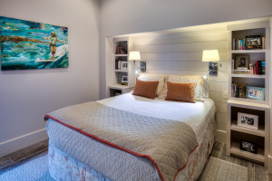 Inlet Beach house master bedroom with alcove