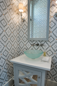 Inlet Beach house bathroom sink basin