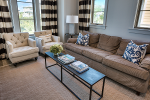 Inlet Beach house family room table