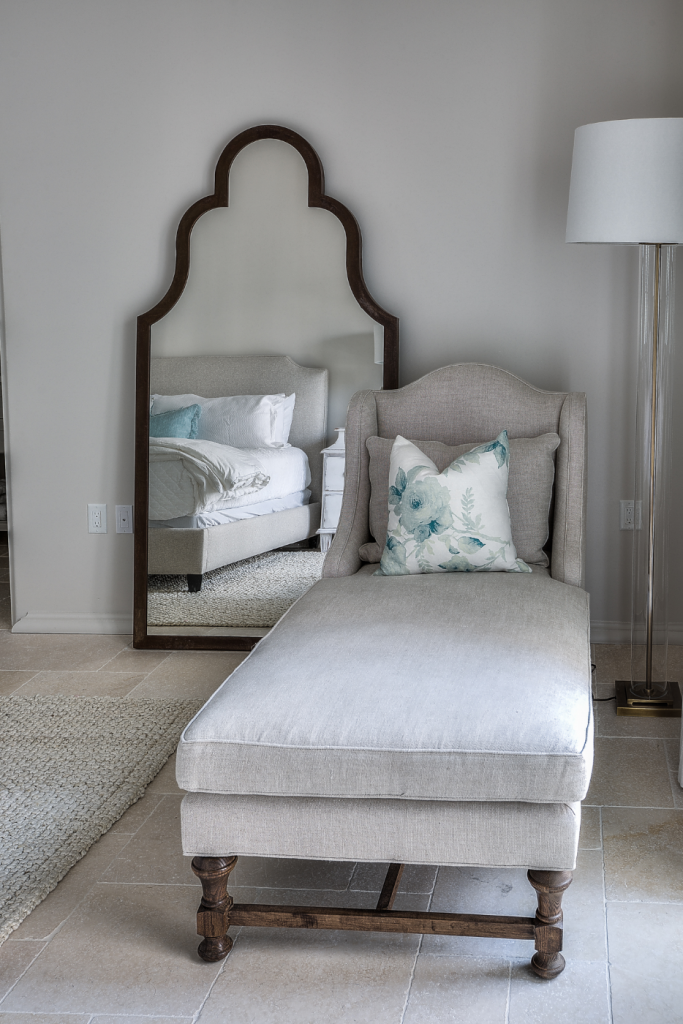 30A beach house guest bedroom sitting area