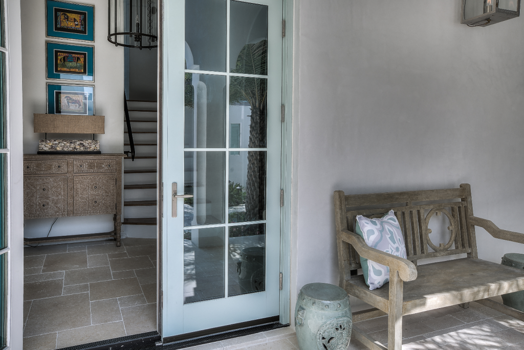 30A beach house outdoor foyer