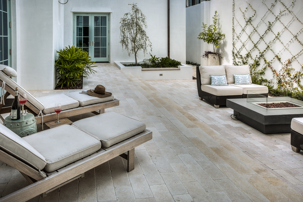 30A beach house outdoor fire pit