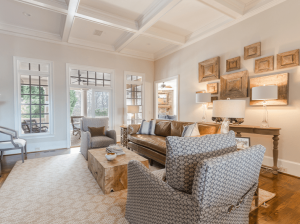 Living Room Interior Design in Roswell Georgia